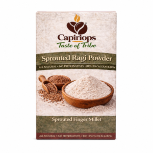 Home sprouted ragi powder